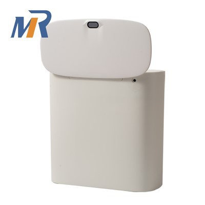 ถังขยะสีขาว Motion Sensor